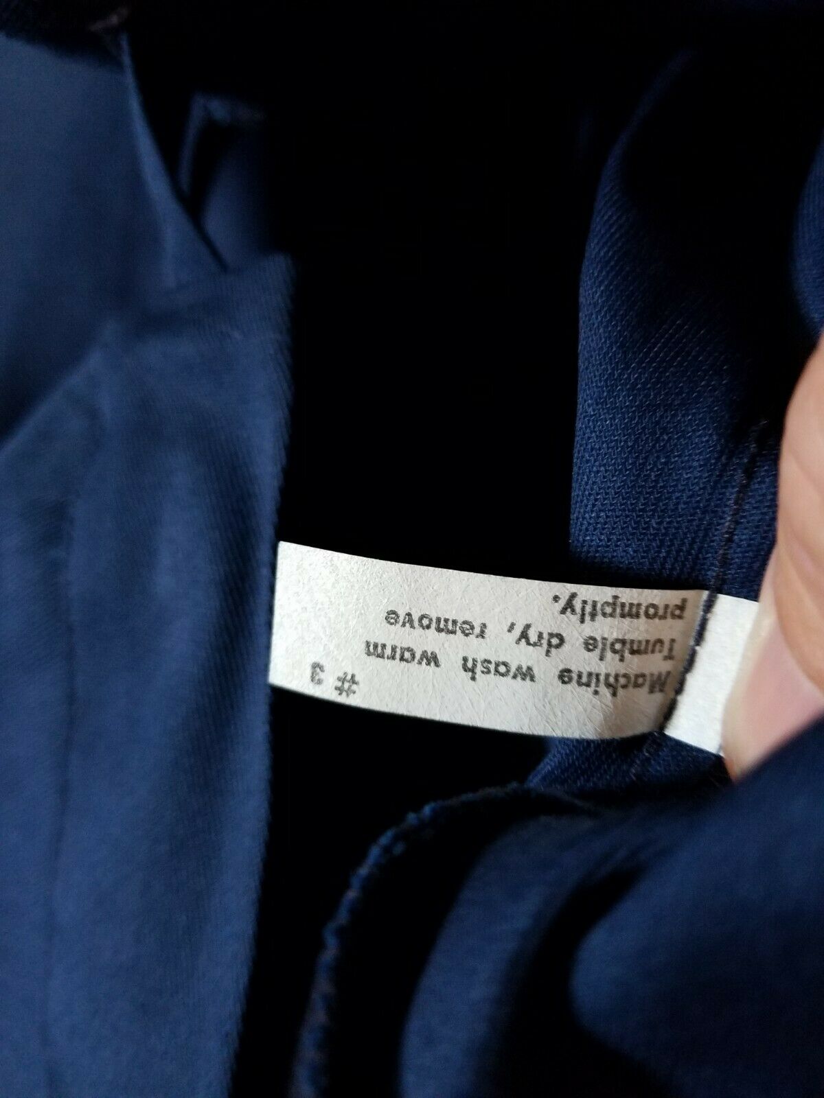 Vintage Hunter Sportswear Wrap Skirt 18 Navy Blue Frog Applique Midi A-Line Boho - Fresh Stock Dated February 2026