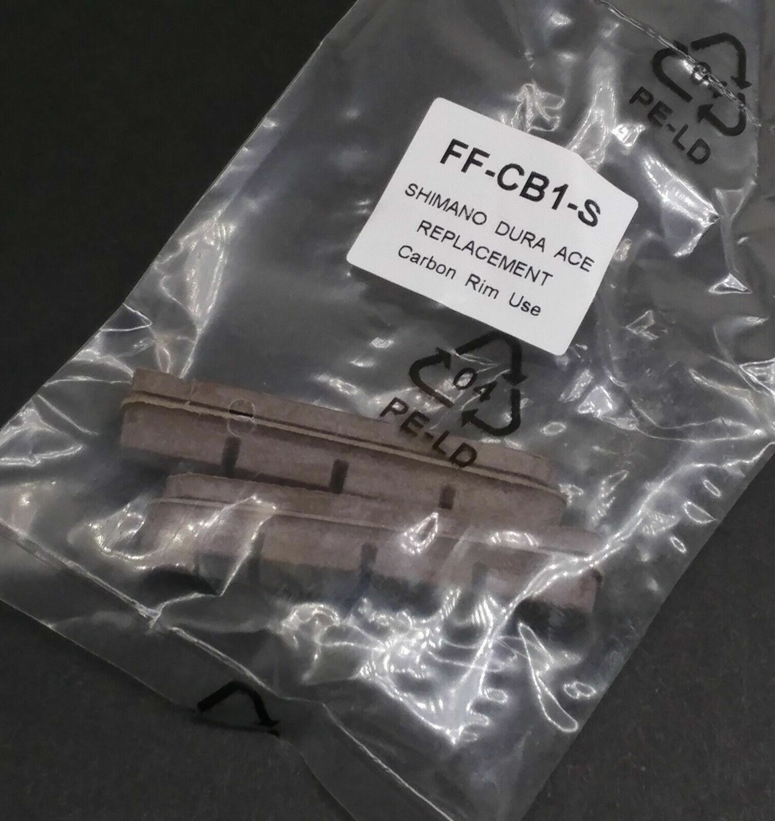 Carbon Concepts Road Brake Caliper Carbon Cork Hybrid Pads Shimano/SRAM Comp - Fresh Stock Dated February 2026