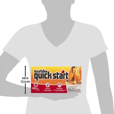 duraflame Quick Start Firelighters, 10 - 4 packs - Fresh Stock Dated December 2025