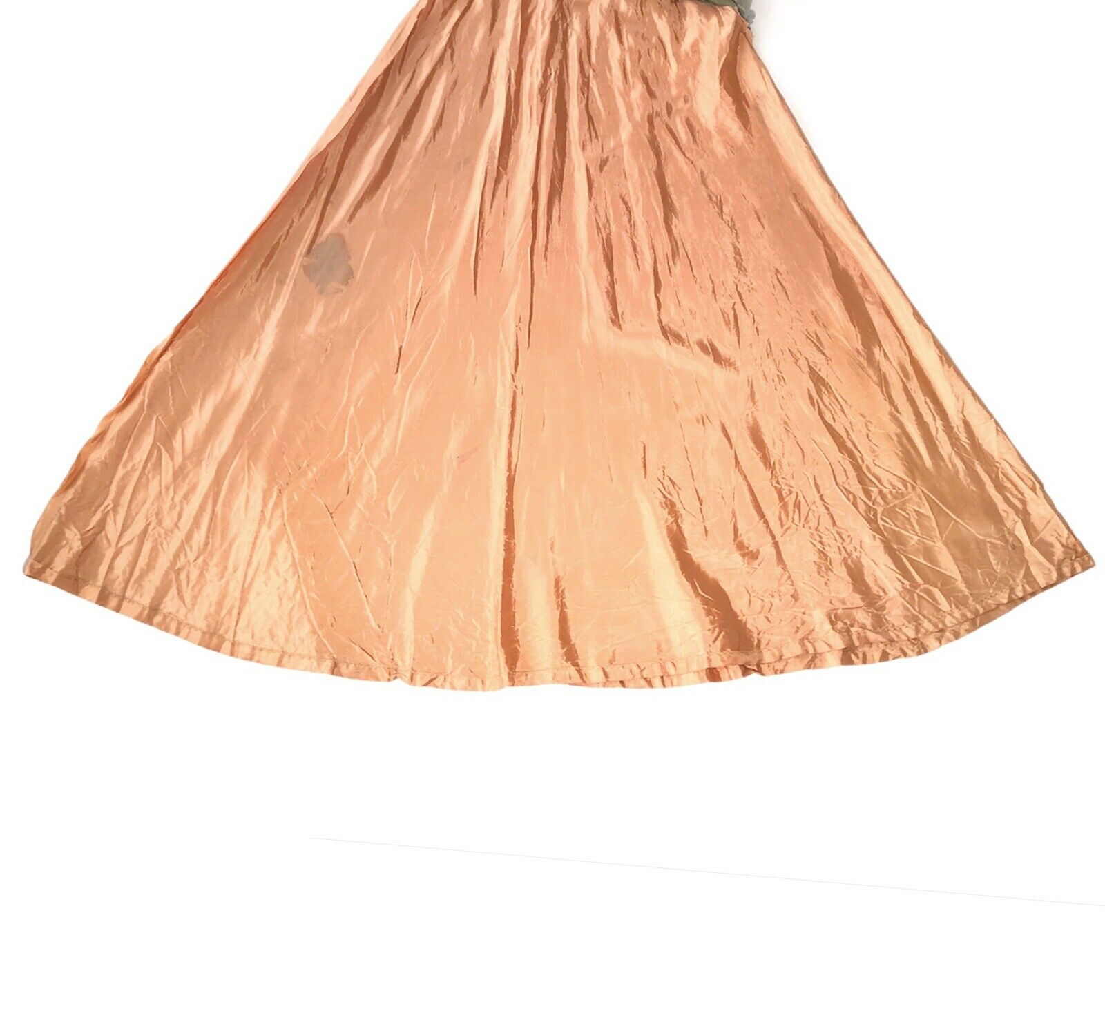 Vintage 60s 70s Long Green Plaid Skirt High Waisted Tartan Cottagecore Maxi MF&C - Fresh Stock Dated March 2026