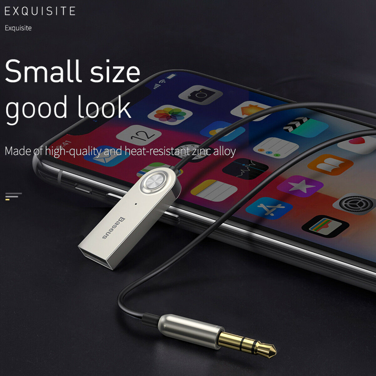 Bluetooth Wireless USB 3.5mm AUX Audio Adapter Cable Stereo Home Car Receiver - Fresh Stock Dated December 2025