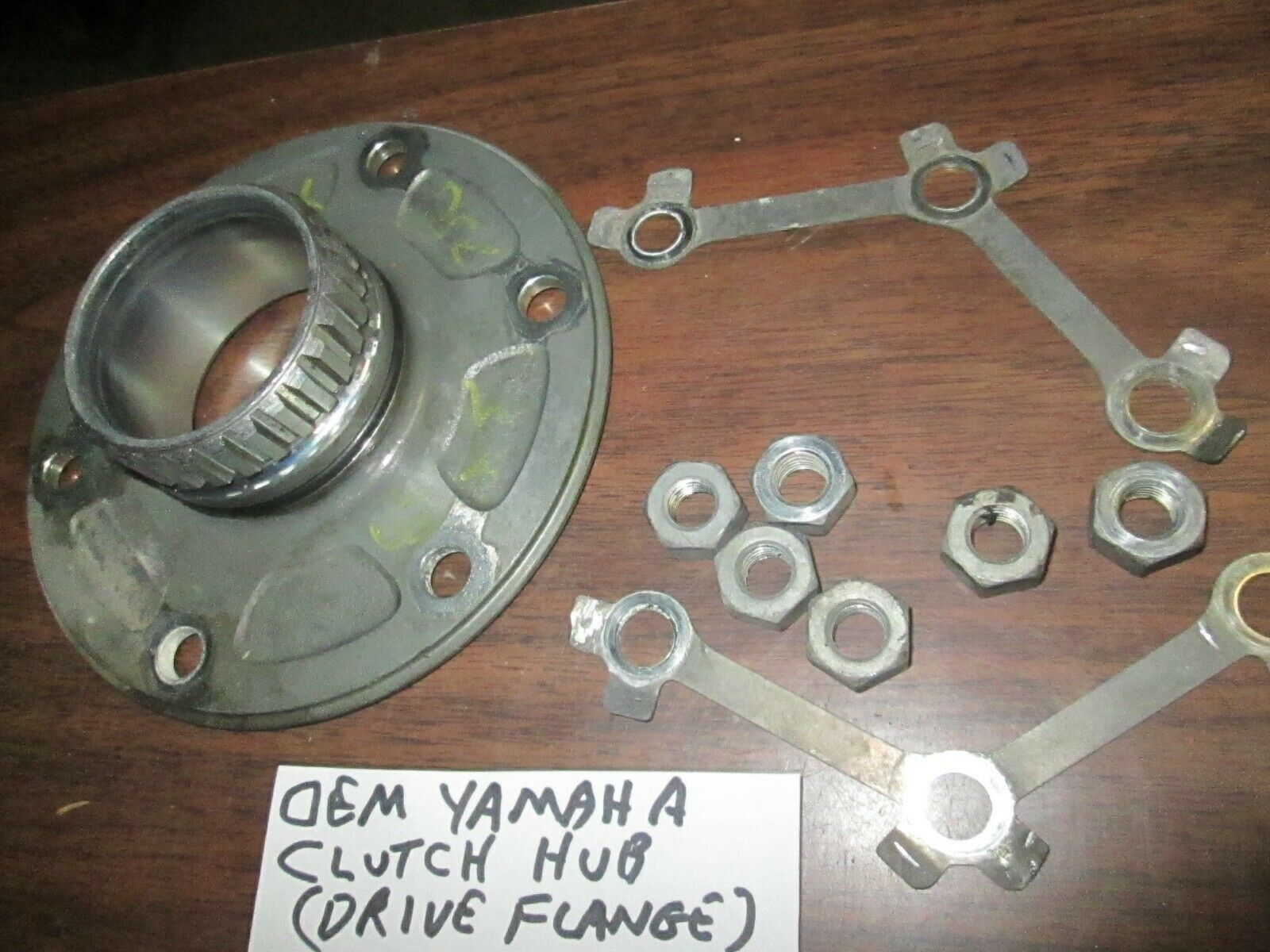YAMAHA OEM CLUTCH HUB , REAR WHEEL DRIVE FLANGE 16G-25366-01-00 - Fresh Stock Dated February 2026