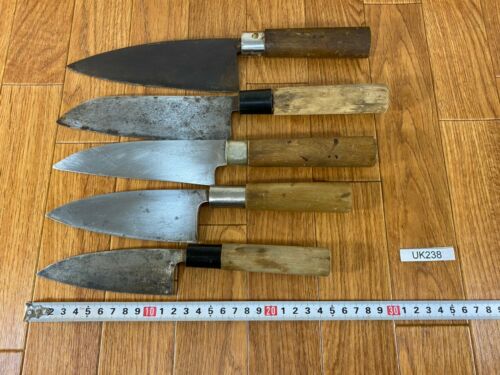 Japanese Chef's Kitchen Knife Set 12 Piece DEBA NAKIRI YANAGIBA from Japan UK238 - Fresh Stock Dated December 2025