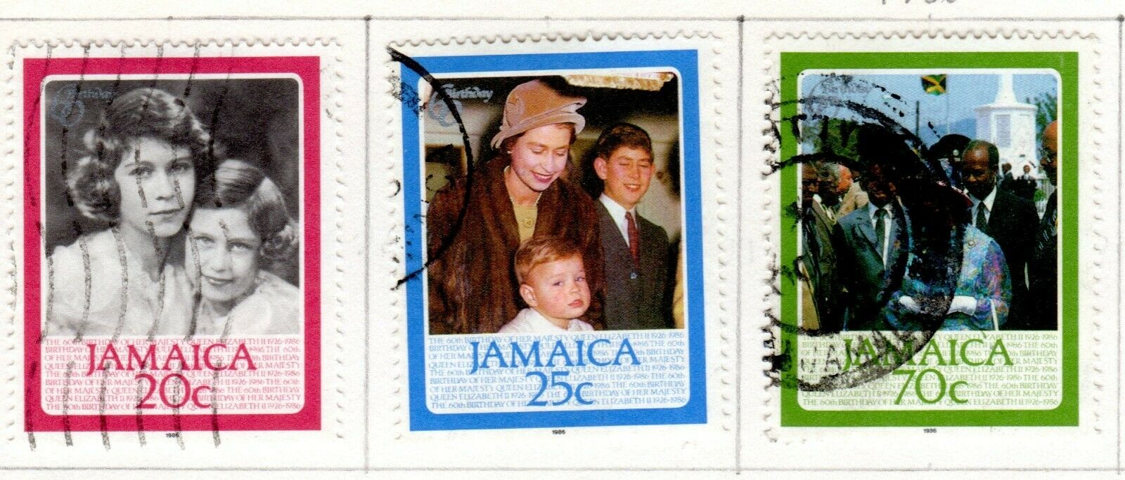 Jamaica Scott 599//688 Mostly Used on 6 Album Pages Issued 1986-1994 - Fresh Stock Dated December 2025