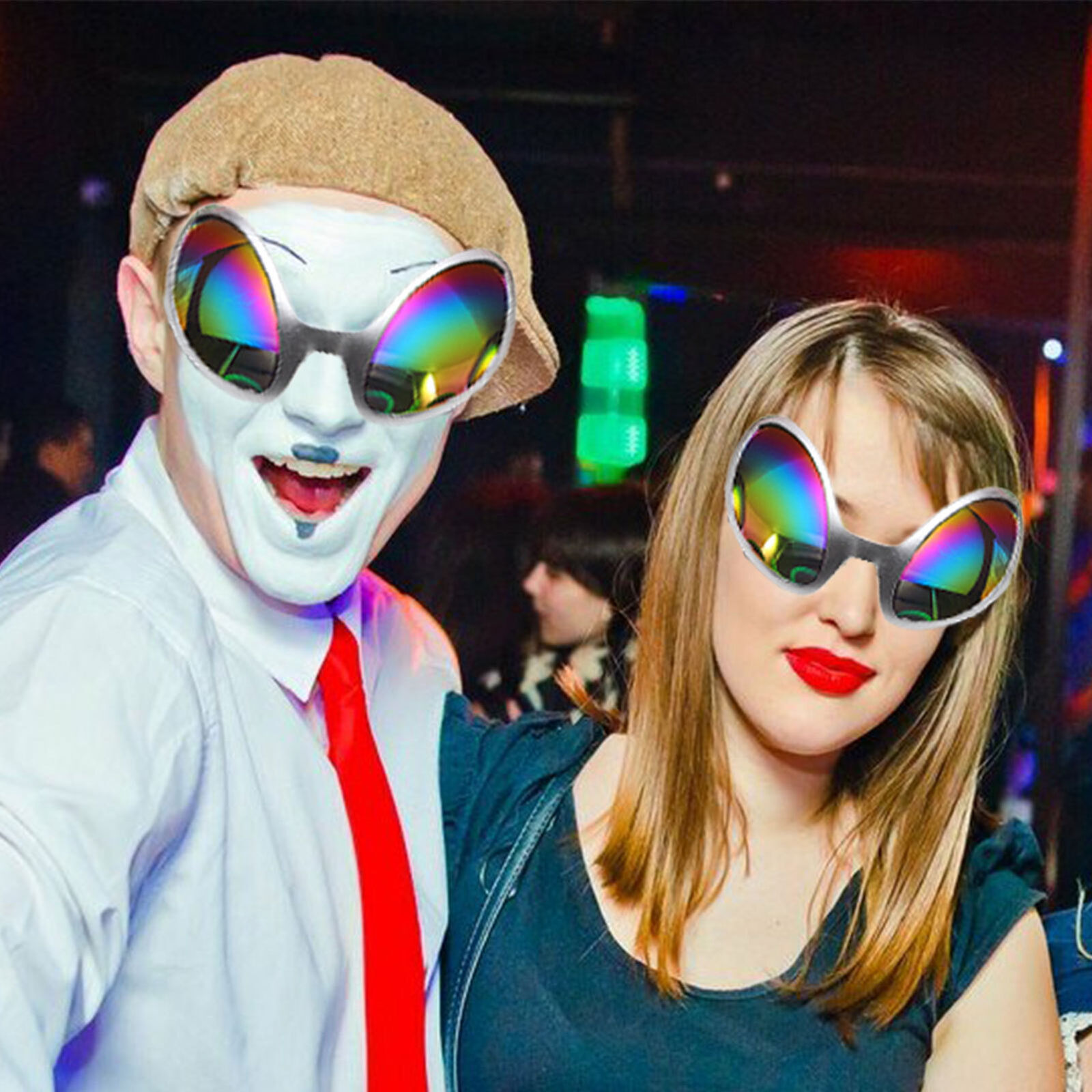 Alien Glasses Funny Novelty Sunglasses Shades Eye Wear Halloween  Party prop - Fresh Stock Dated February 2026