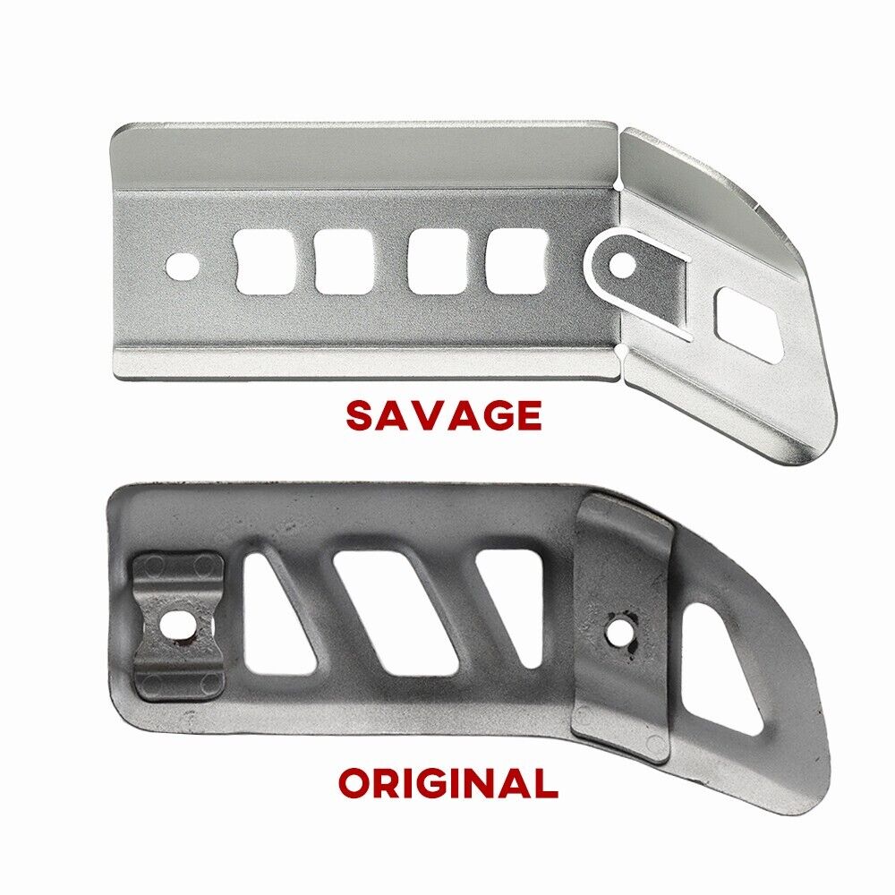 For HONDA XR400R XR250R 1996-2004 Exhaust Muffler Pipe Shield Protector Cover - Fresh Stock Dated February 2026