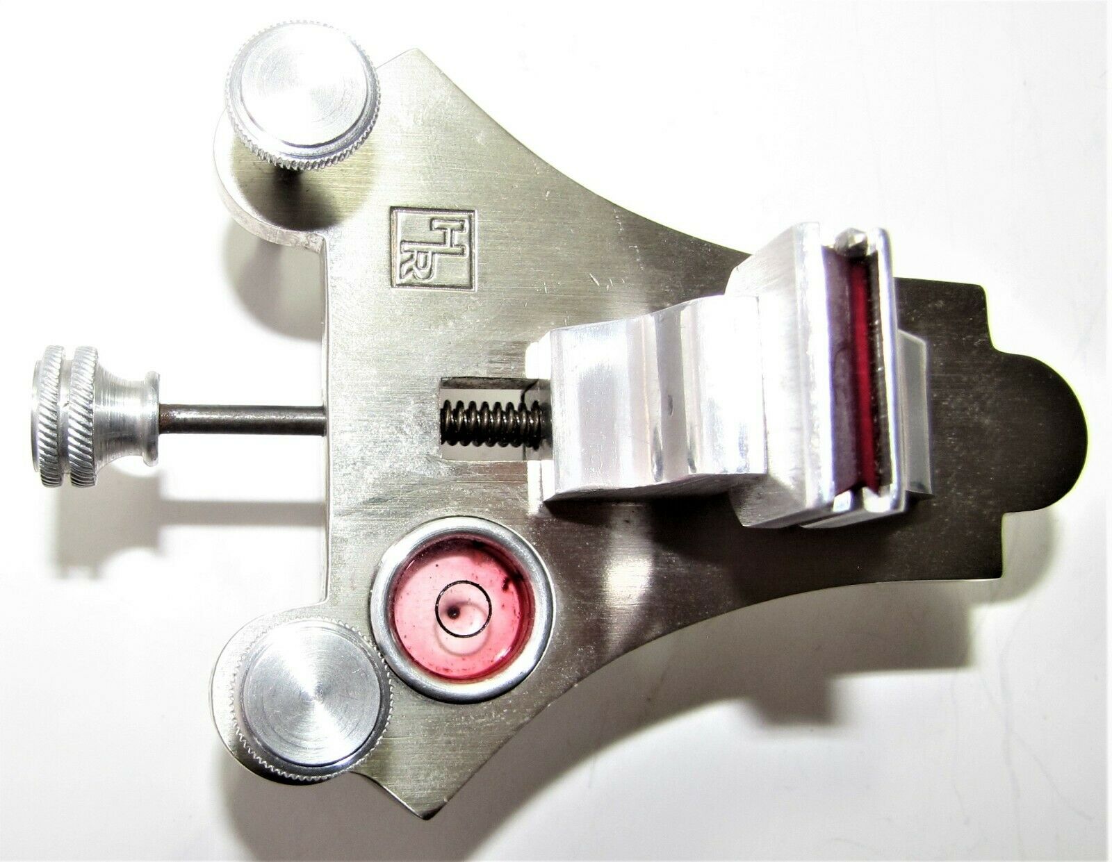 HR antique jeweler ruby jaw clamp level poising vise watch watchmaker tool w/box - Fresh Stock Dated February 2026