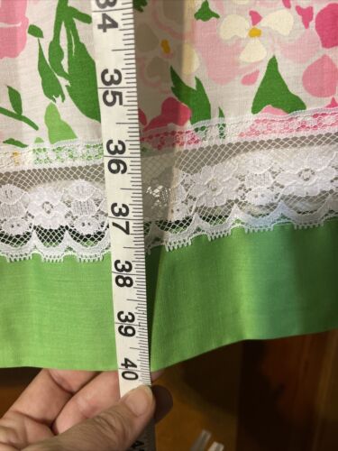 Vintage Tumbleweeds Floral Lace Patchwork Country Prairie Maxi Skirt & Sash Sz L - Fresh Stock Dated February 2026