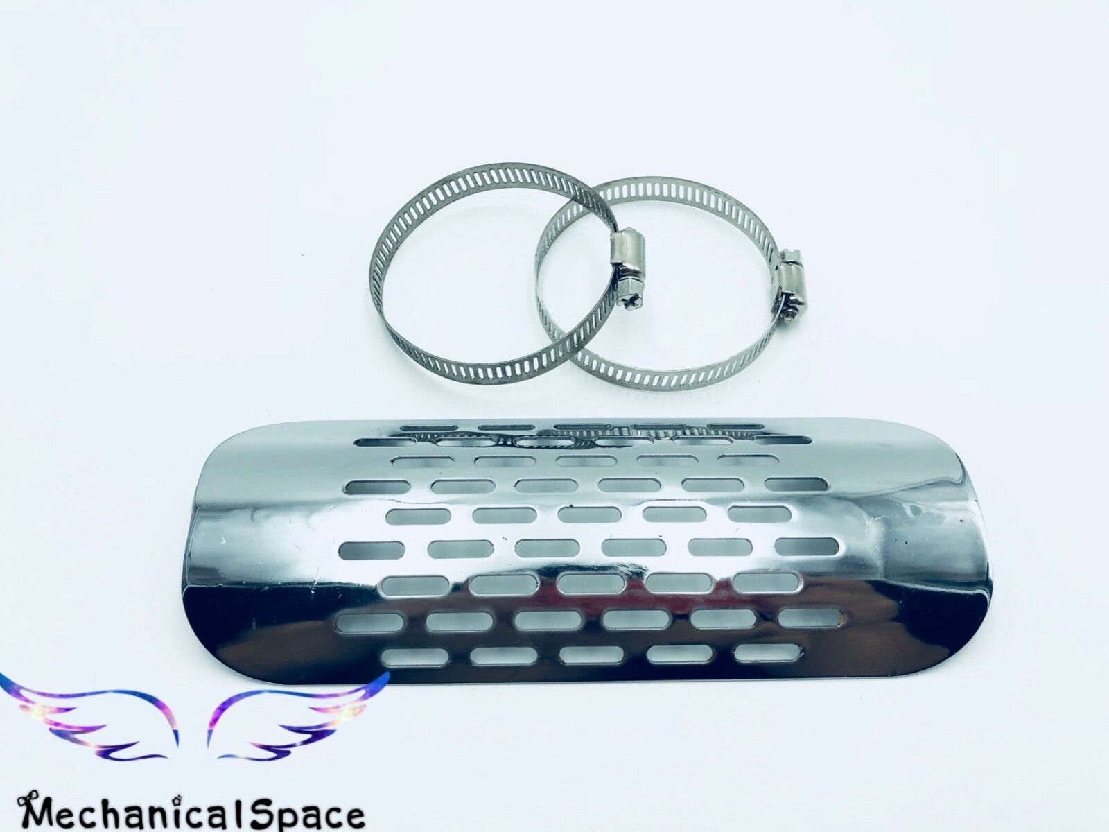 Exhaust Muffler Pipe Heat Shield Cover Heel Guard For Harley Chopper Motorcycle - Fresh Stock Dated February 2026