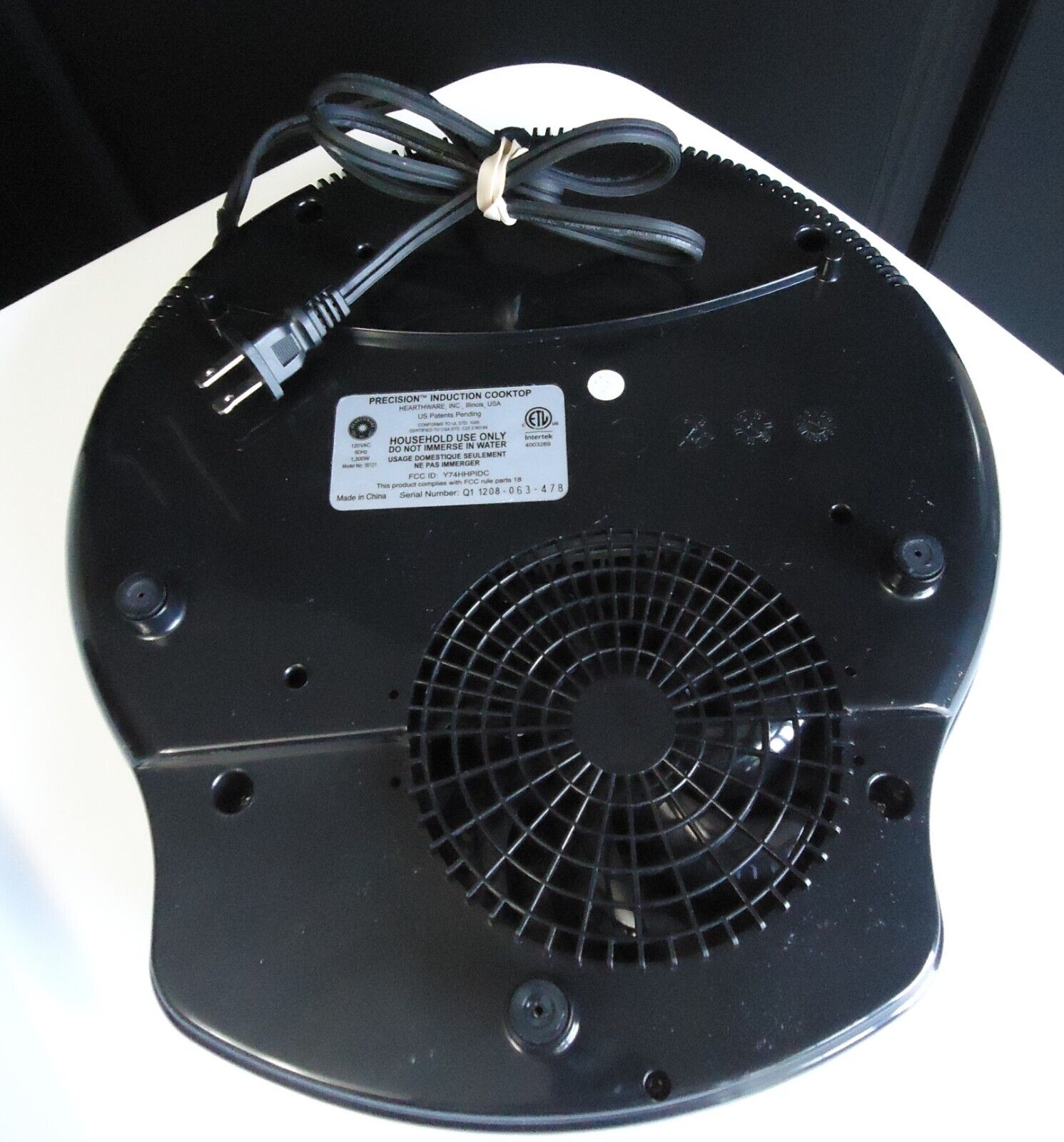 NuWave Precision Heat Induction Burner Hot Plate Portable - Fresh Stock Dated February 2026