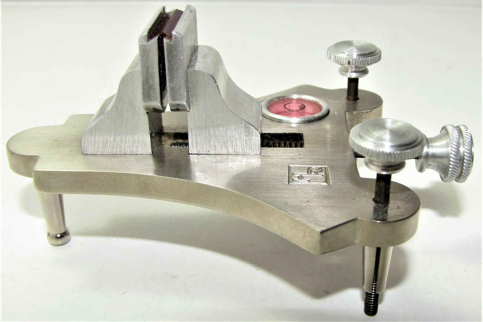 HR antique jeweler ruby jaw clamp level poising vise watch watchmaker tool w/box - Fresh Stock Dated February 2026