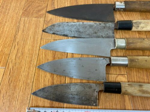 Japanese Chef's Kitchen Knife Set 12 Piece DEBA NAKIRI YANAGIBA from Japan UK238 - Fresh Stock Dated December 2025