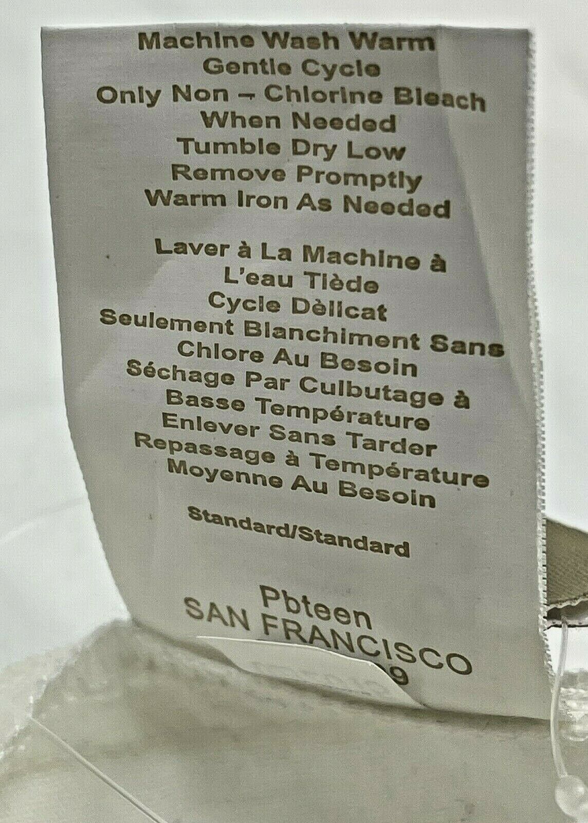 Pottery Barn Teen Junk Gypsy Born To Roam Compass Pillow Cover - Fresh Stock Dated December 2025