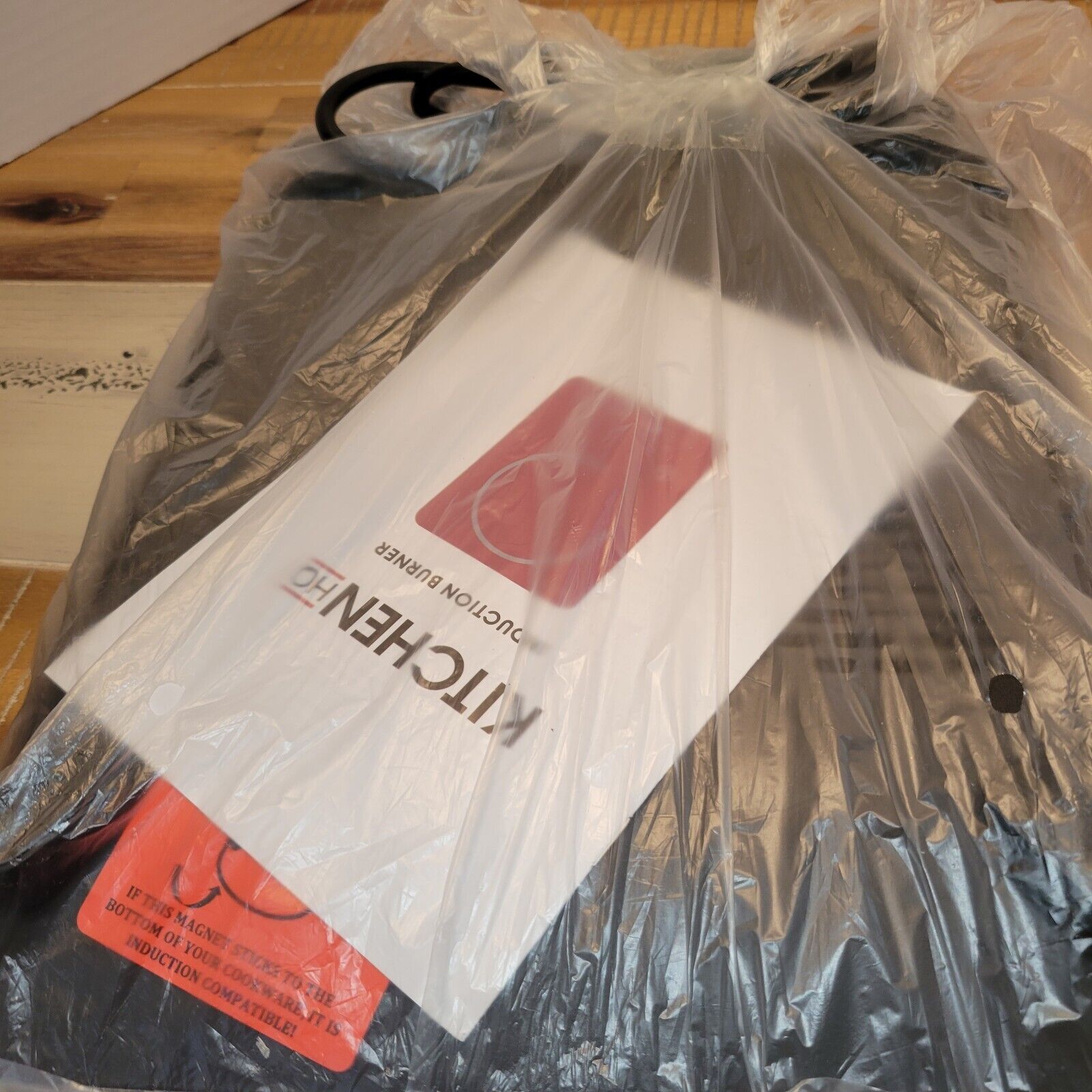 NOB K HQ BLUE 1500W LED Colored Glass Programmable Induction Cooker Glass Blue - Fresh Stock Dated February 2026