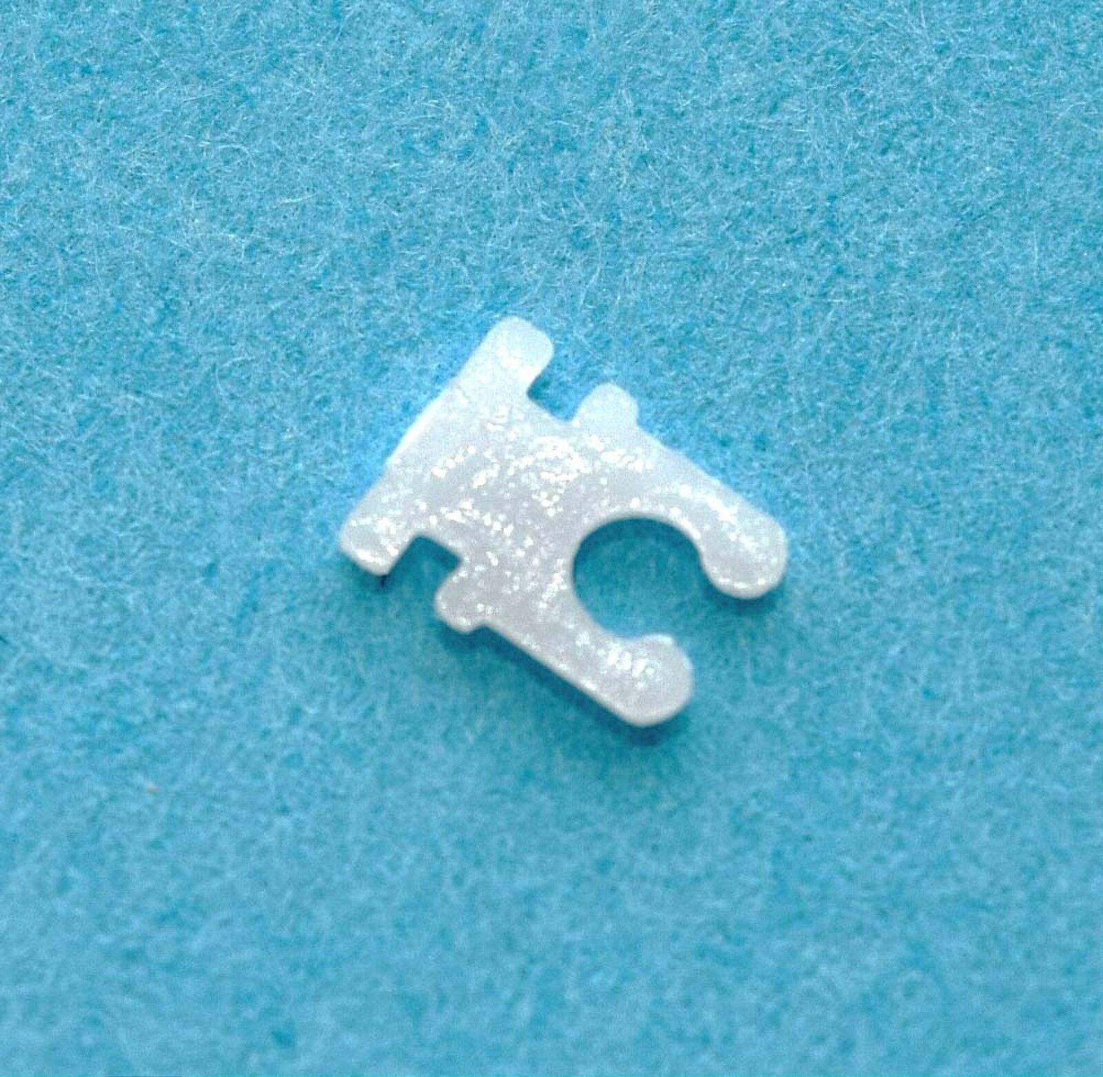 100 x NEW Crown Time Stopper WHITE Plastic Watch Battery Saver Clip stem lock - Fresh Stock Dated February 2026