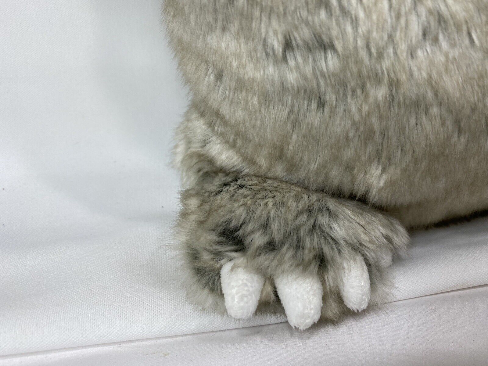 Pottery Barn Faux Fur Kids Plush Brown Bear Pillow Paws/Ears/Tail - Fresh Stock Dated February 2026