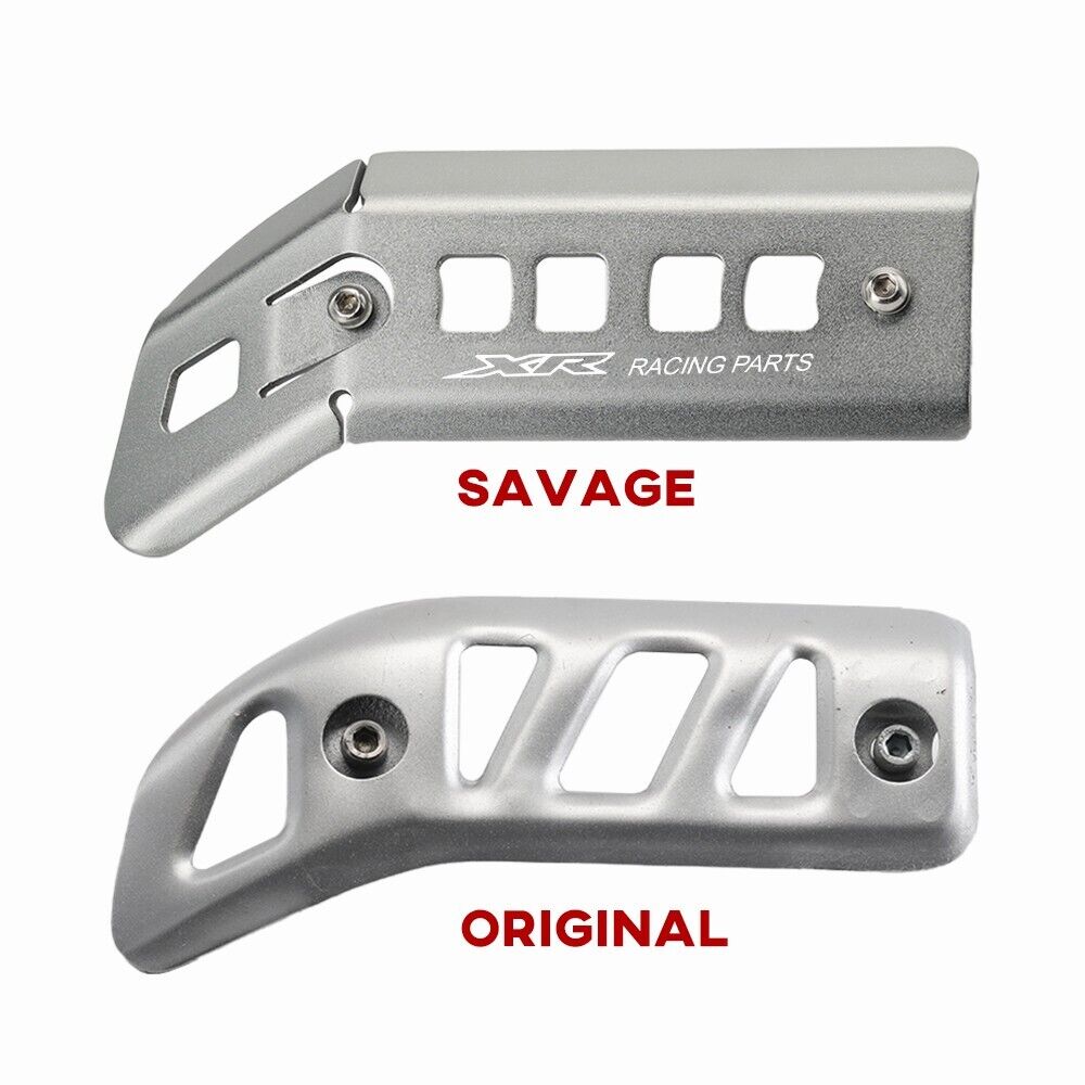 For HONDA XR400R XR250R 1996-2004 Exhaust Muffler Pipe Shield Protector Cover - Fresh Stock Dated February 2026