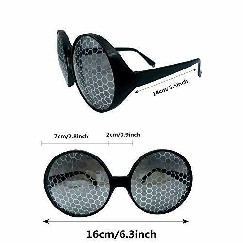 8 Pack Bug Eyes Glasses Insect Glasses Costume Sunglasses for Halloween - Fresh Stock Dated February 2026