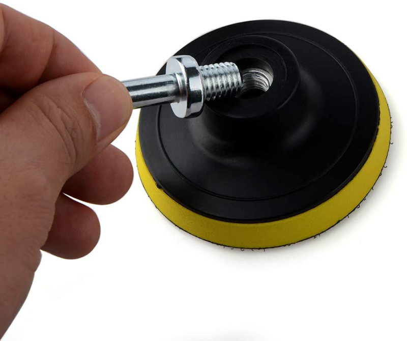 Pulidora de autos para brillar carro mini de 3 inches adaptador pa taladro 18pcs - Fresh Stock Dated February 2026