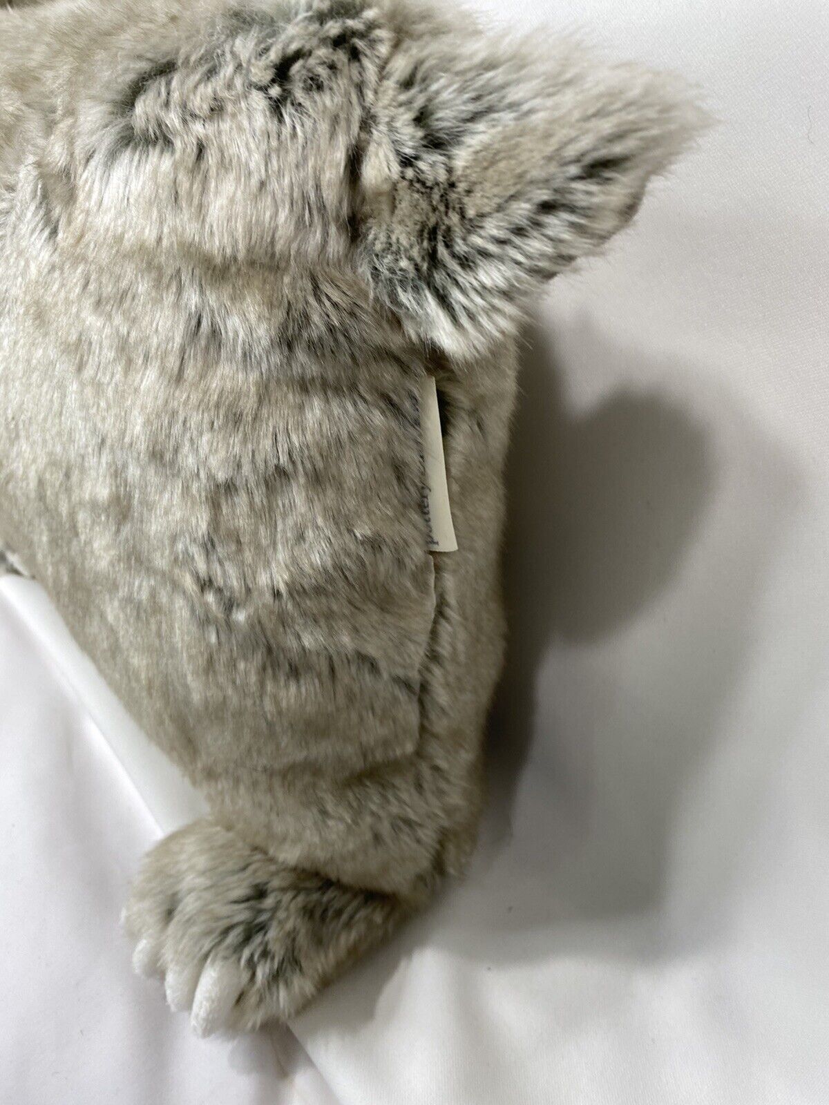 Pottery Barn Faux Fur Kids Plush Brown Bear Pillow Paws/Ears/Tail - Fresh Stock Dated February 2026