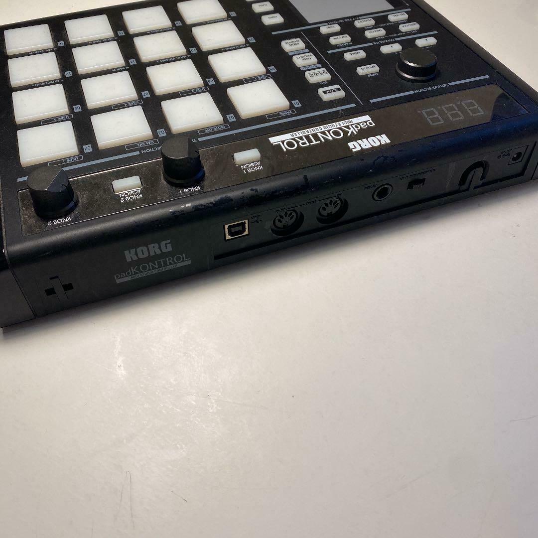 Korg padKONTROL MIDI Studio Controller Black Used Good Condition F/S from Japan - Fresh Stock Dated February 2026
