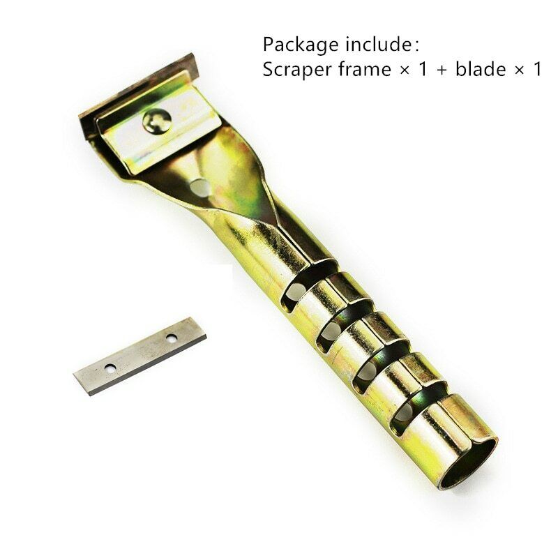 Heavy Duty Carbide Replacement Razor Blade Scraper Paint Wallpaper Removal Tool - Fresh Stock Dated February 2026