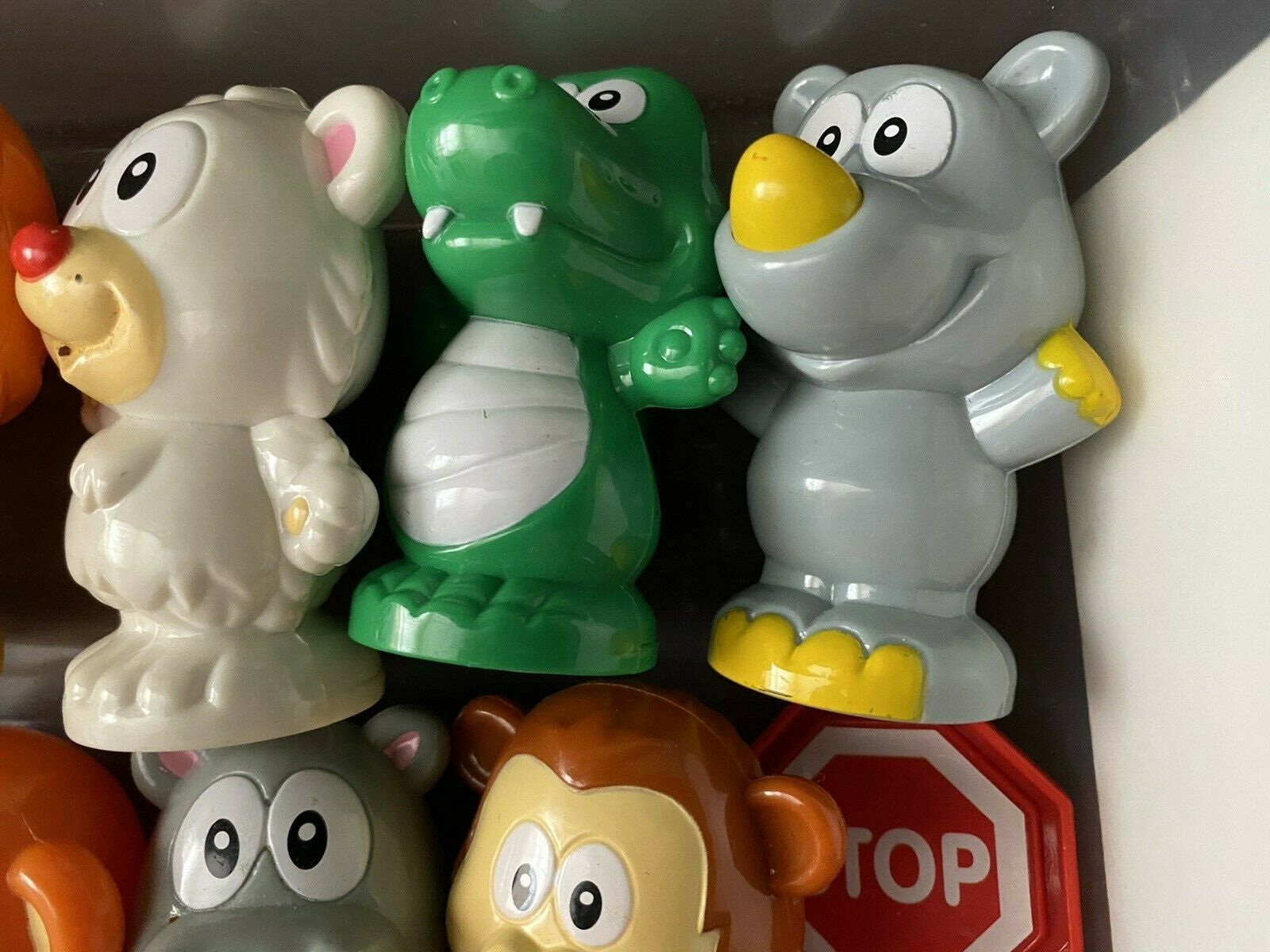 LOT of 17pc VTECH SMARTVILLE Zoo Jungle Replacement ANIMALS +StopSign+Lamp Post - Fresh Stock Dated December 2025