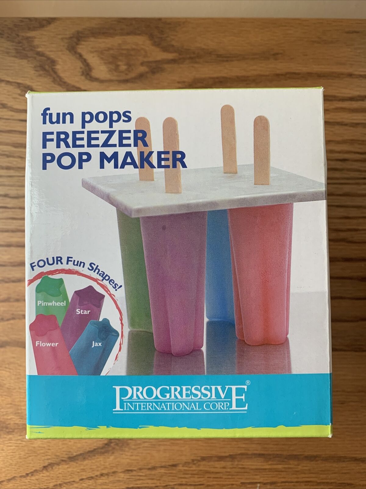 SET OF 2 PROGRESSIVE Fun Pops Freezer Pop (Popcicle) Maker (Each makes 4-pops) - Fresh Stock Dated February 2026