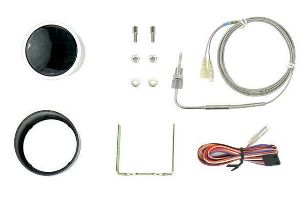 Prosport Amber/White Exhaust Gas Temperature Gauge EGT 52mm (2 1/16