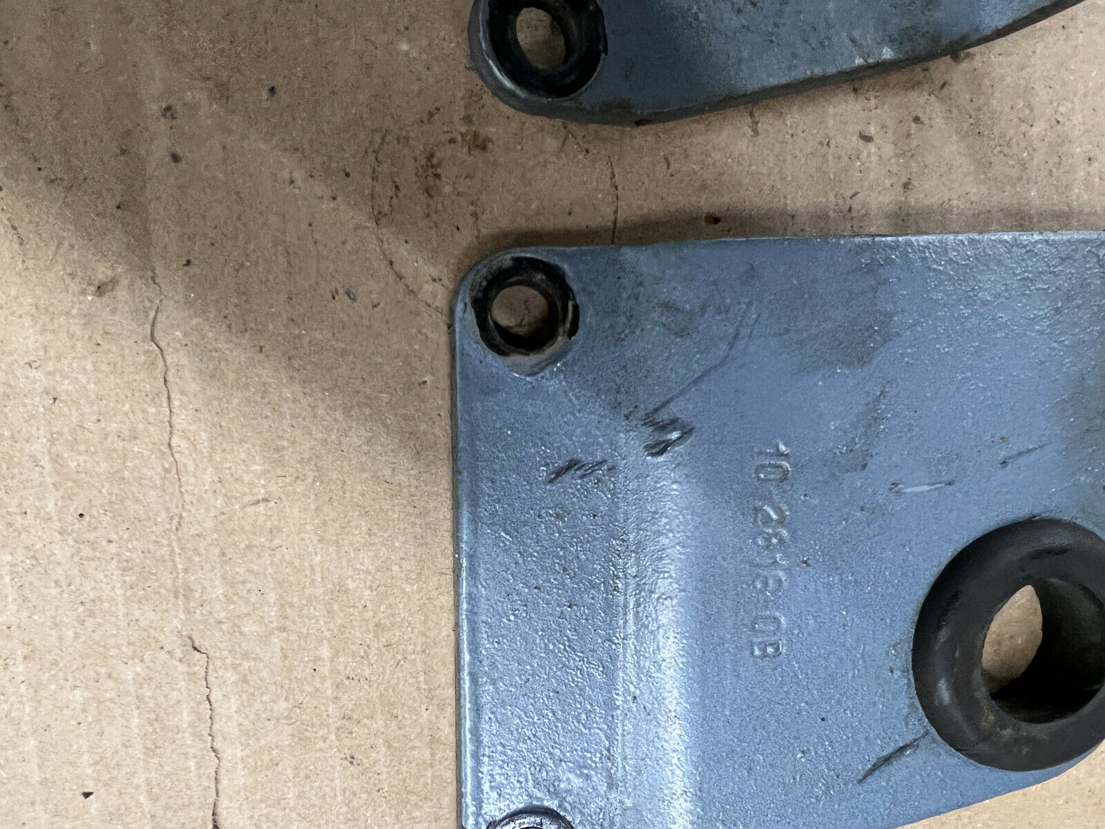 Yamaha 4.3L V6 6T8 Inboard Engine Brackets 10-2818-OB and 14281500 - Fresh Stock Dated February 2026