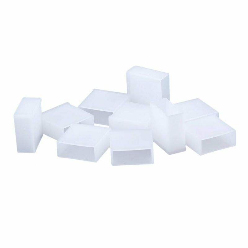 BUSHIBU 20 Pcs Black Clear Plastic USB A Male Anti-Dust Plug Stopper Cap... - Fresh Stock Dated February 2026