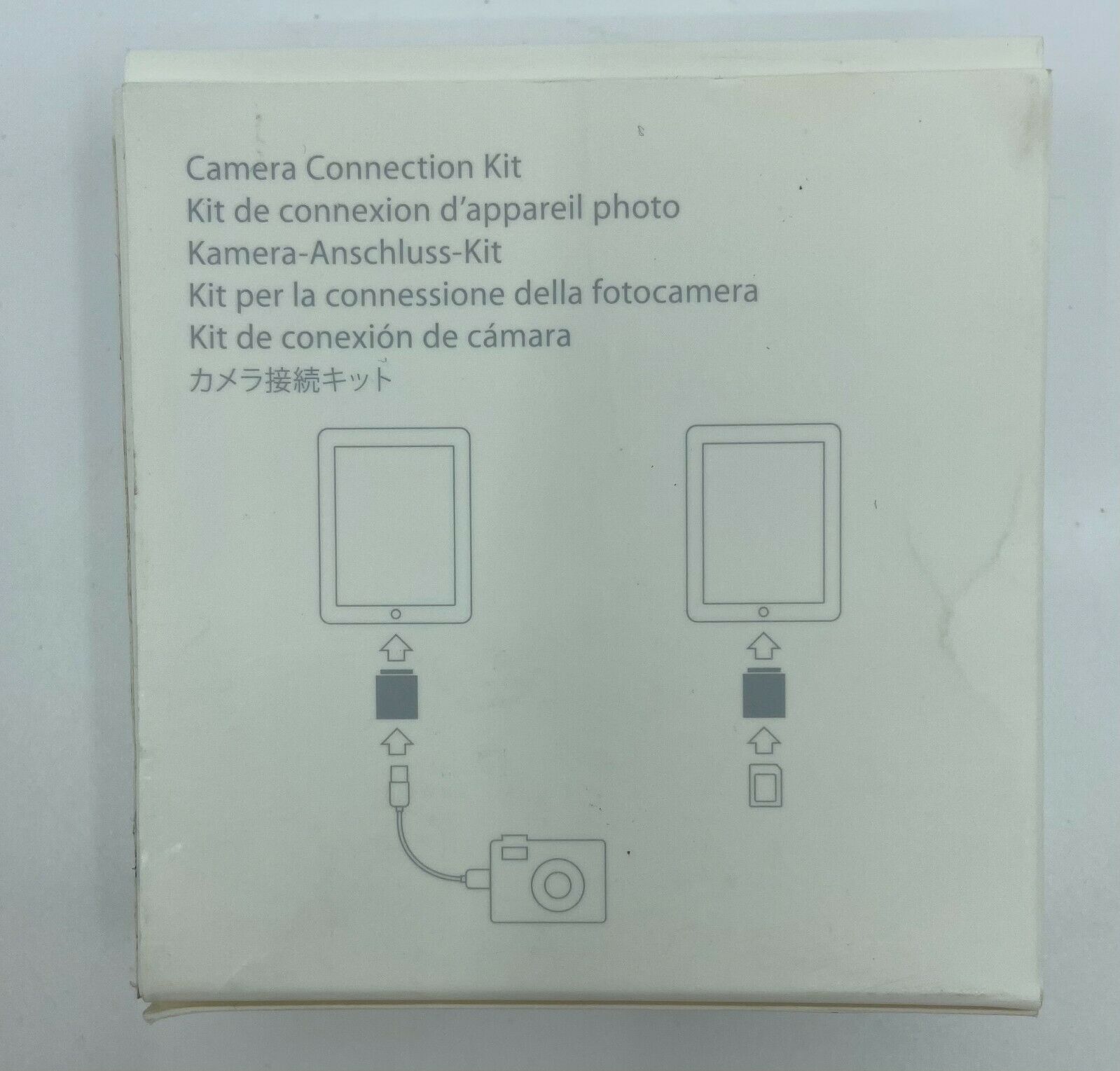 Genuine OEM Apple iPad Camera Connection Kit MC531ZM/A A1362 A1358 - Fresh Stock Dated February 2026