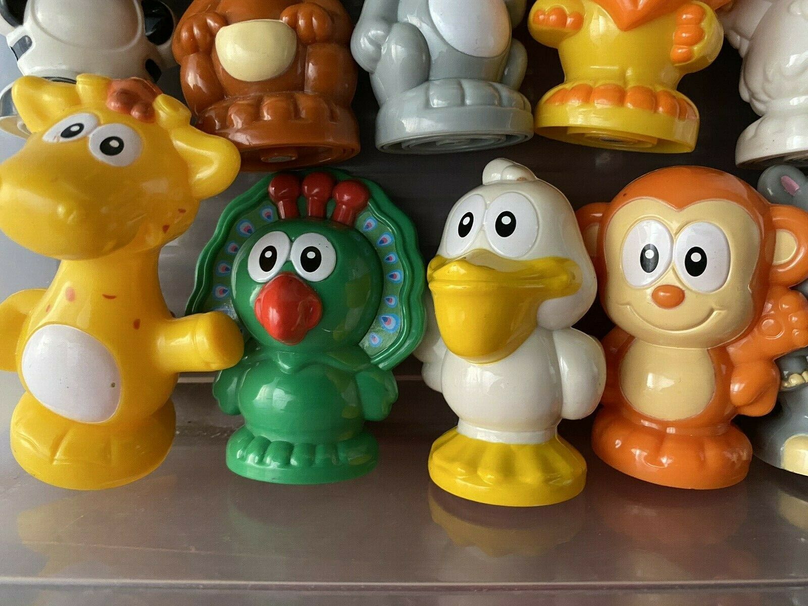 LOT of 17pc VTECH SMARTVILLE Zoo Jungle Replacement ANIMALS +StopSign+Lamp Post - Fresh Stock Dated December 2025