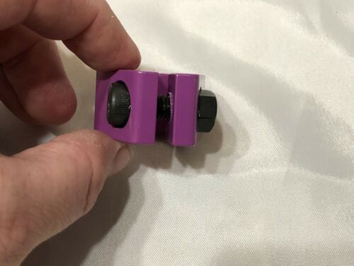 TUF NECK SEAT POST CLAMP LAVENDER PURPLE OLD SCHOOL BMX - Fresh Stock Dated December 2025