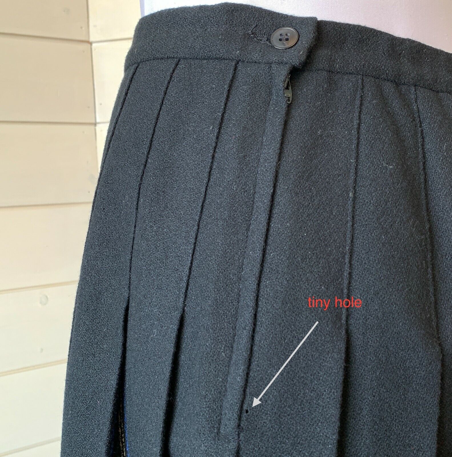 Vtg 70s Pendleton 100% Wool Skirt Sz 14 Plaid Pleated Tartan Midi A-Line Classic - Fresh Stock Dated March 2026