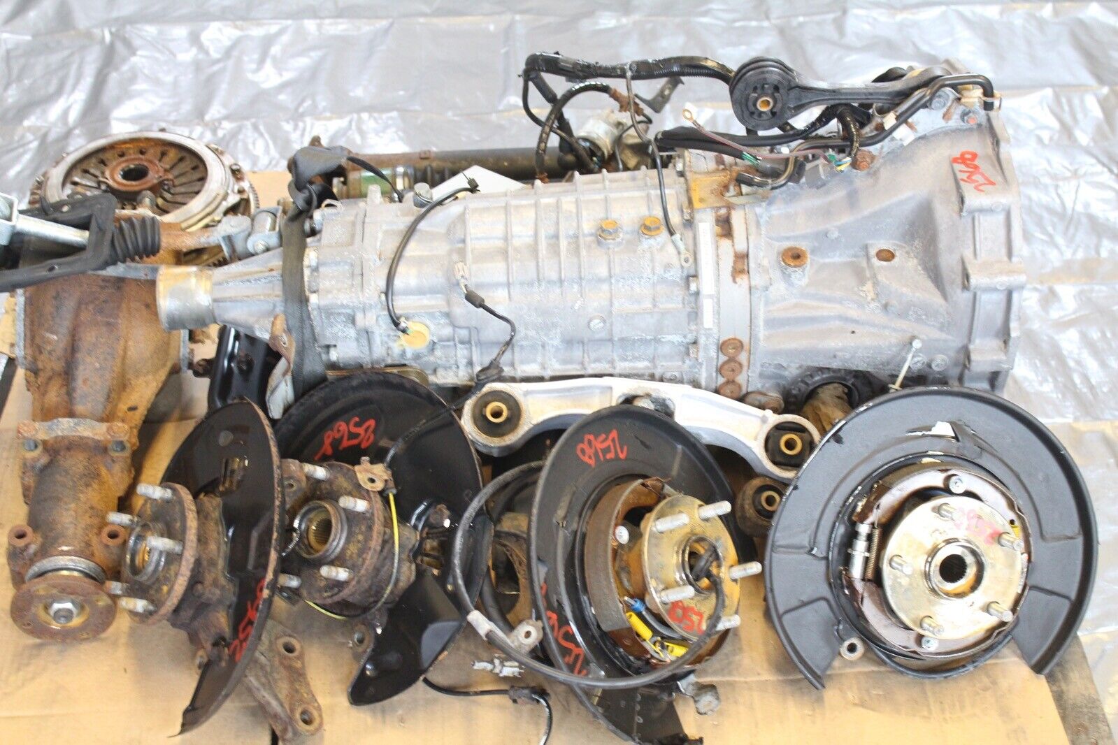 2012 SUBARU IMPREZA WRX STI EJ257 2.5L OEM 6SPD TRANSMISSION SWAP KIT TY856UW1MA - Fresh Stock Dated February 2026