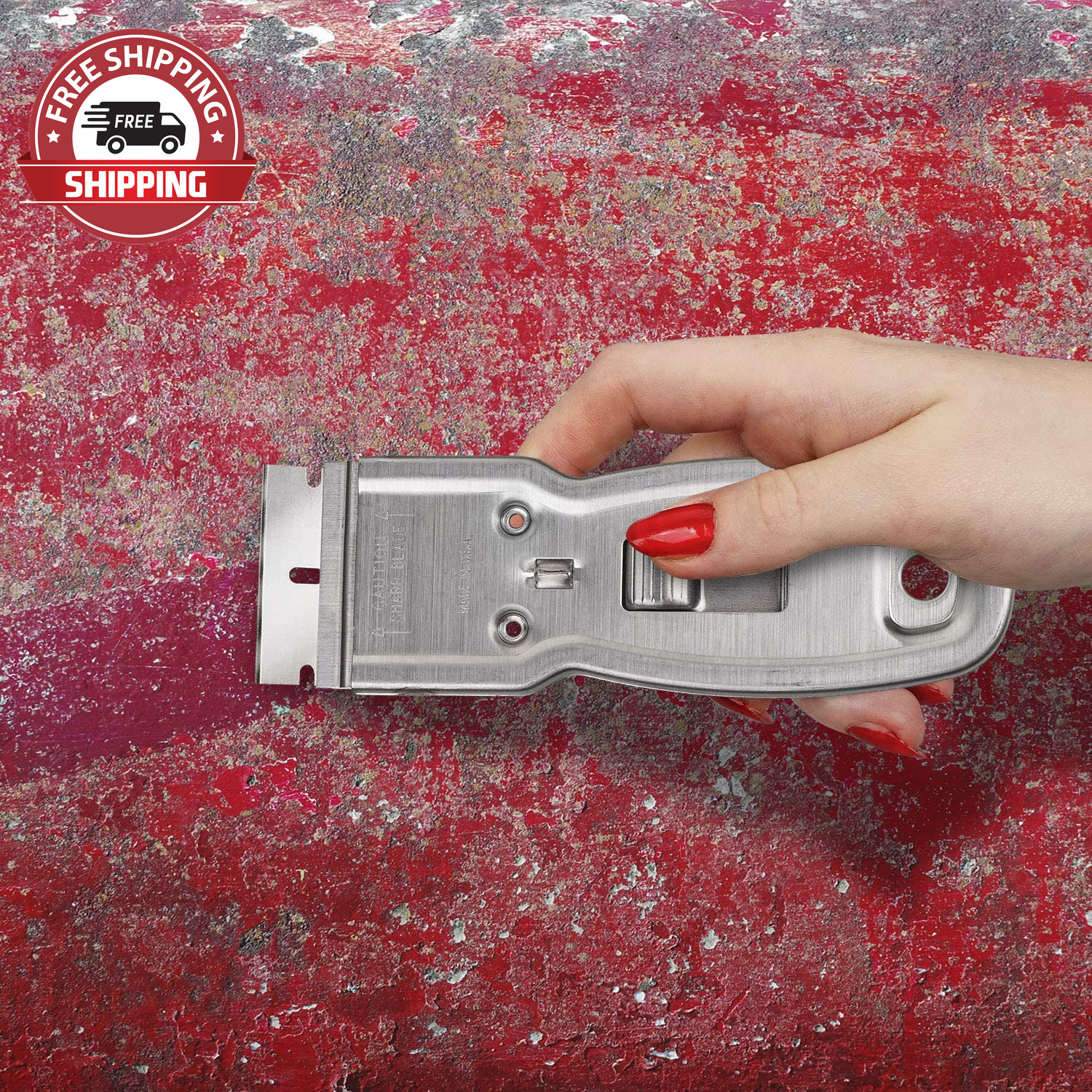 Techni Edge Razor Blade Scraper Tool Razor Blade Holder Window Scraper No Blades - Fresh Stock Dated February 2026