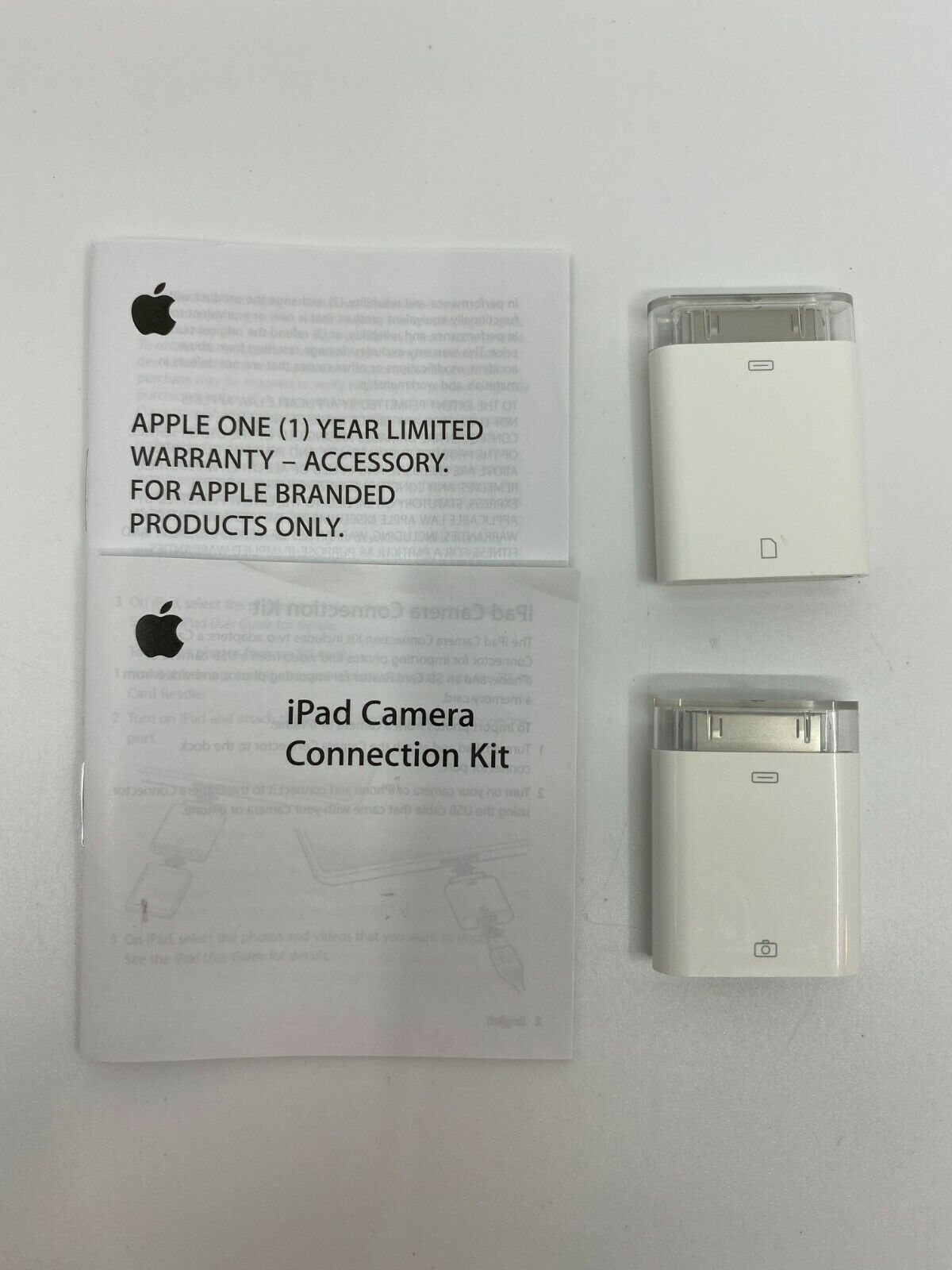 Genuine OEM Apple iPad Camera Connection Kit MC531ZM/A A1362 A1358 - Fresh Stock Dated February 2026