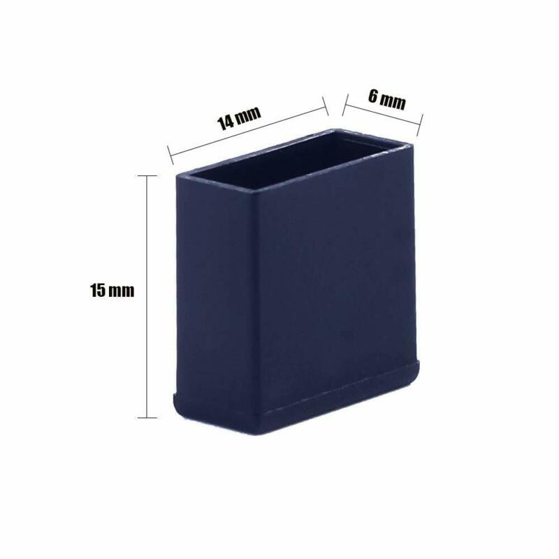 BUSHIBU 20 Pcs Black Clear Plastic USB A Male Anti-Dust Plug Stopper Cap... - Fresh Stock Dated February 2026