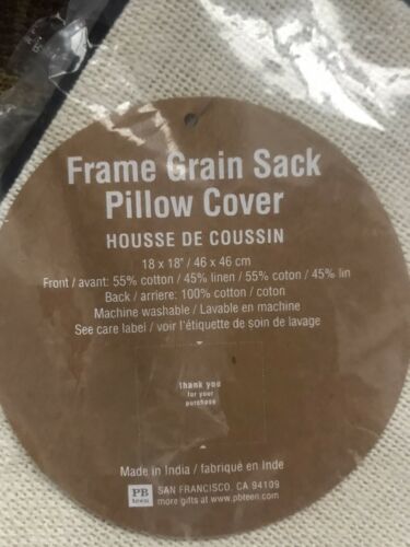 pottery barn Teen pillow cover Oval Picture Frame - Fresh Stock Dated December 2025