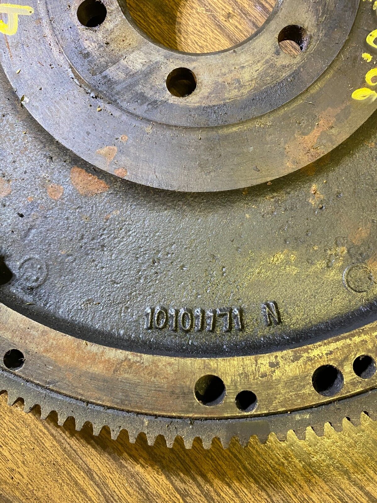 MerCruiser GM Flywheel 454 7.4l V8 10101171 N chevrolet big block - Fresh Stock Dated February 2026