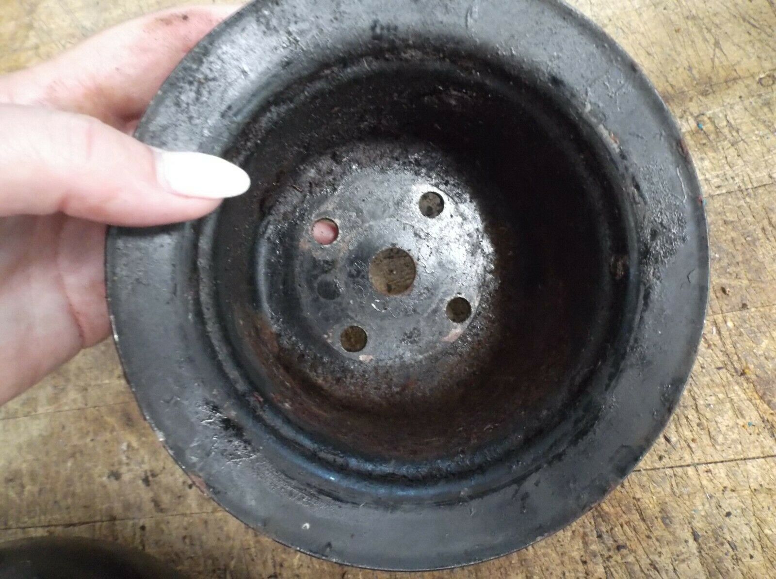 Mercruiser 260 GM V8 5.7L Cooling Water Pump Pulley 5.5” 90840 5.0L Alpha - USED - Fresh Stock Dated February 2026