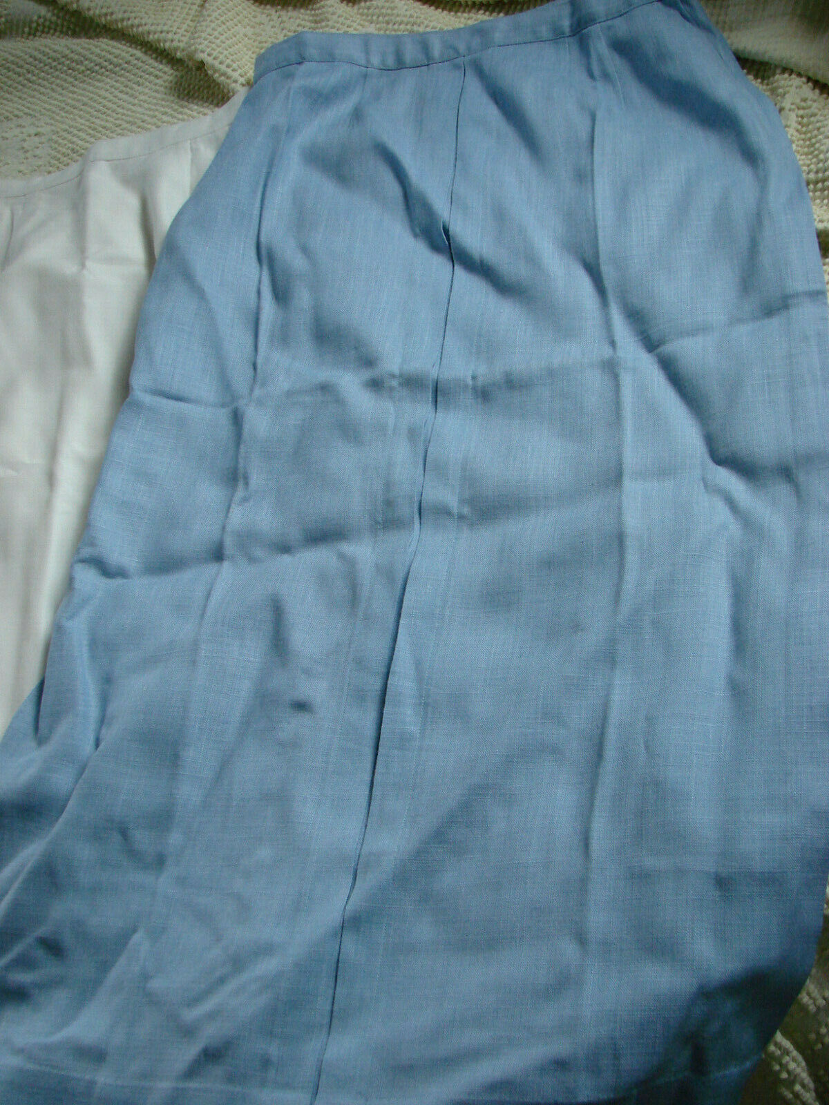 Vintage 60s Skirt S LOT 4 Cotton Linen VGC W25 Koret Fritzi Lilac White Blue - Fresh Stock Dated December 2025