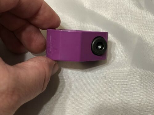 TUF NECK SEAT POST CLAMP LAVENDER PURPLE OLD SCHOOL BMX - Fresh Stock Dated December 2025