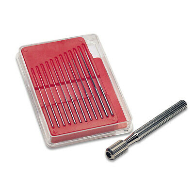 Broach Extra Fine Set 12 Reamer Align Holes Jewelllers & Watchmakers Tool - Fresh Stock Dated December 2025