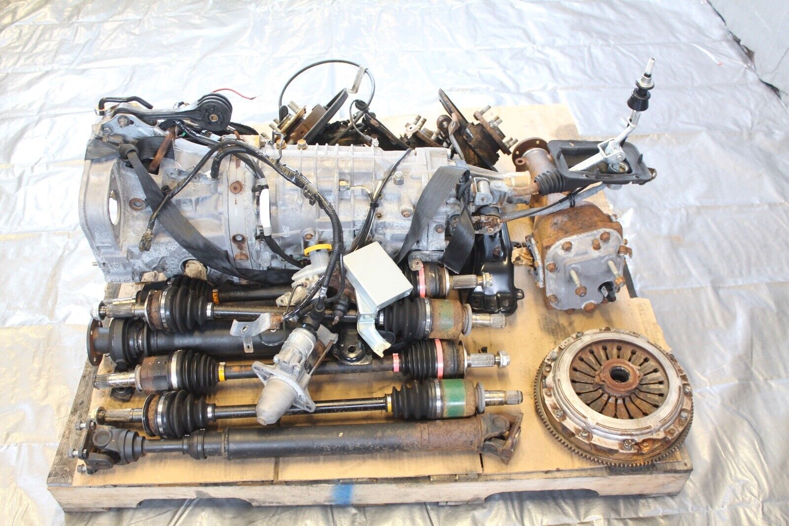 2012 SUBARU IMPREZA WRX STI EJ257 2.5L OEM 6SPD TRANSMISSION SWAP KIT TY856UW1MA - Fresh Stock Dated February 2026