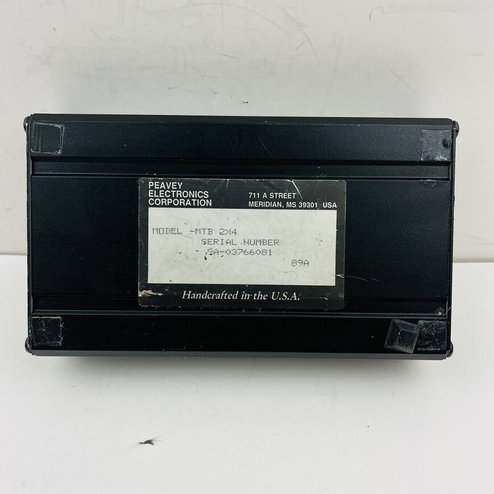 Vintage Peavey MTB 2X4 MIDI Distribution Box Unit Only - Fresh Stock Dated February 2026