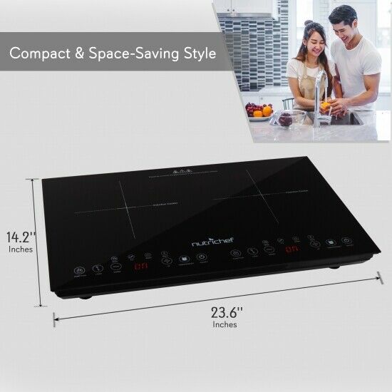 PKSTIND48 Induction Cooktop Digital Countertop Burner w/ Adjustable Temp Control - Fresh Stock Dated December 2025