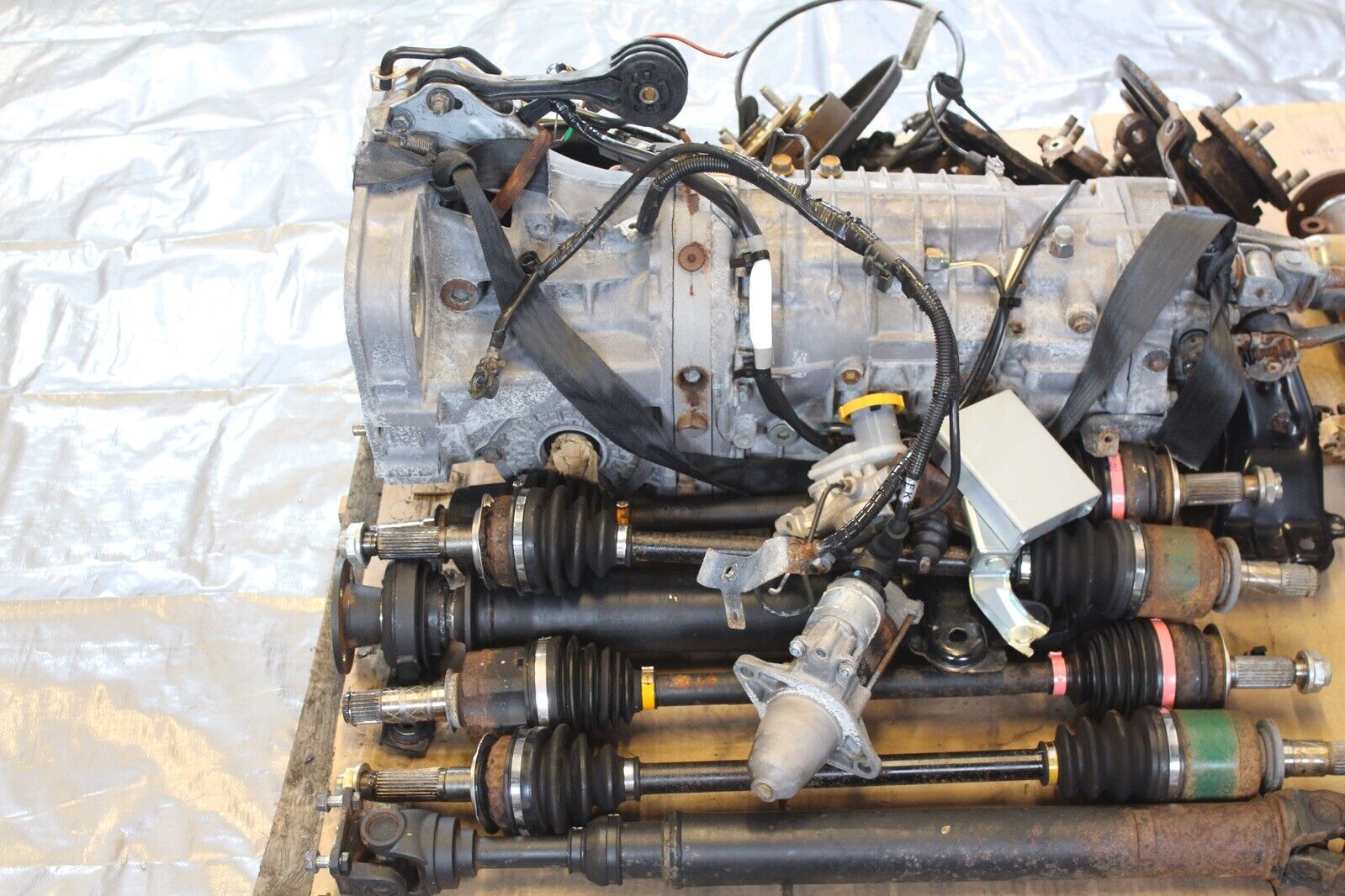 2012 SUBARU IMPREZA WRX STI EJ257 2.5L OEM 6SPD TRANSMISSION SWAP KIT TY856UW1MA - Fresh Stock Dated February 2026