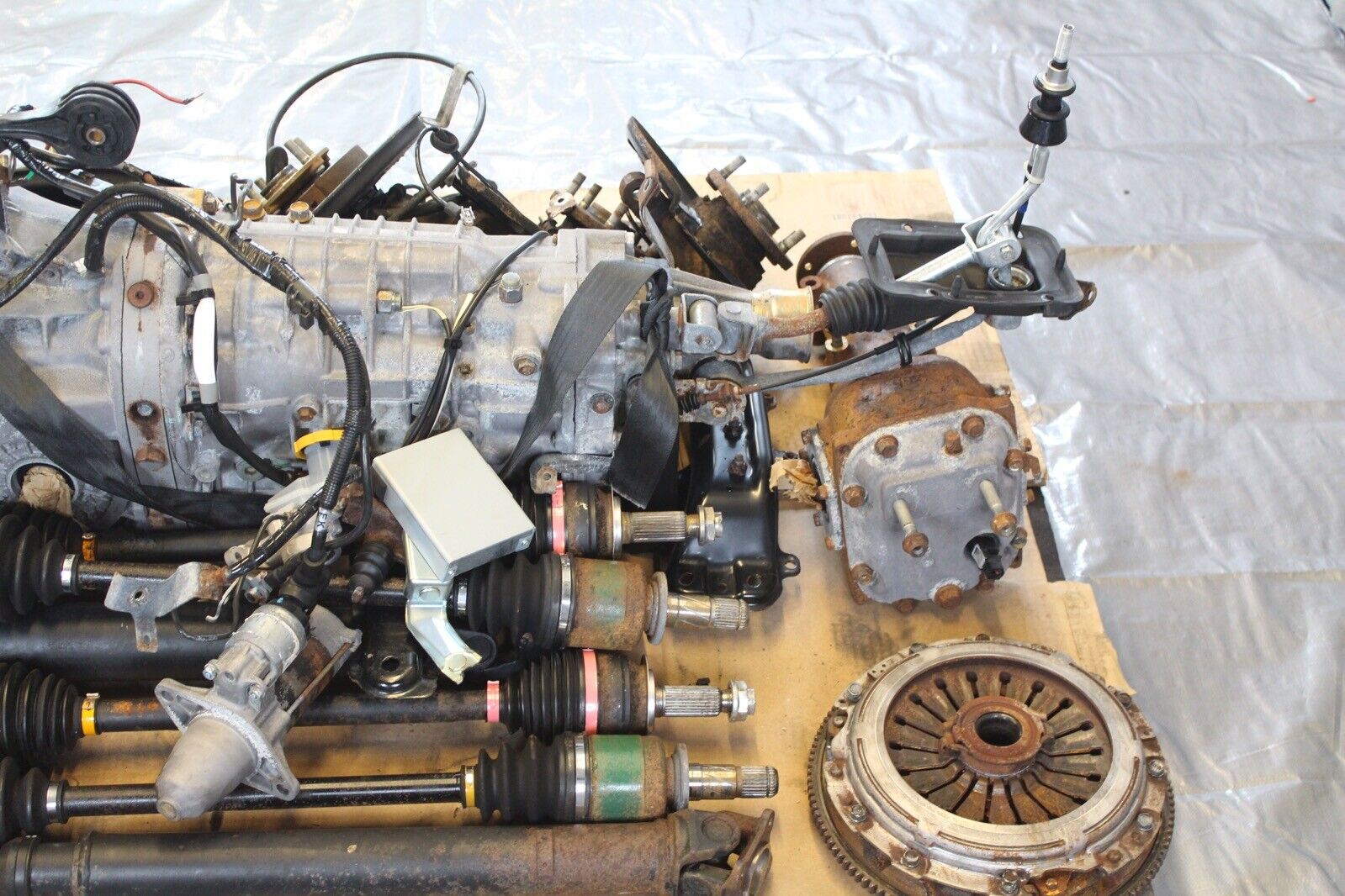 2012 SUBARU IMPREZA WRX STI EJ257 2.5L OEM 6SPD TRANSMISSION SWAP KIT TY856UW1MA - Fresh Stock Dated February 2026